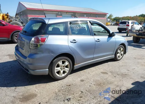 2005 Toyota Matrix Xr z USA, uszkodzony, nr VIN 2T1KR32E65C384324